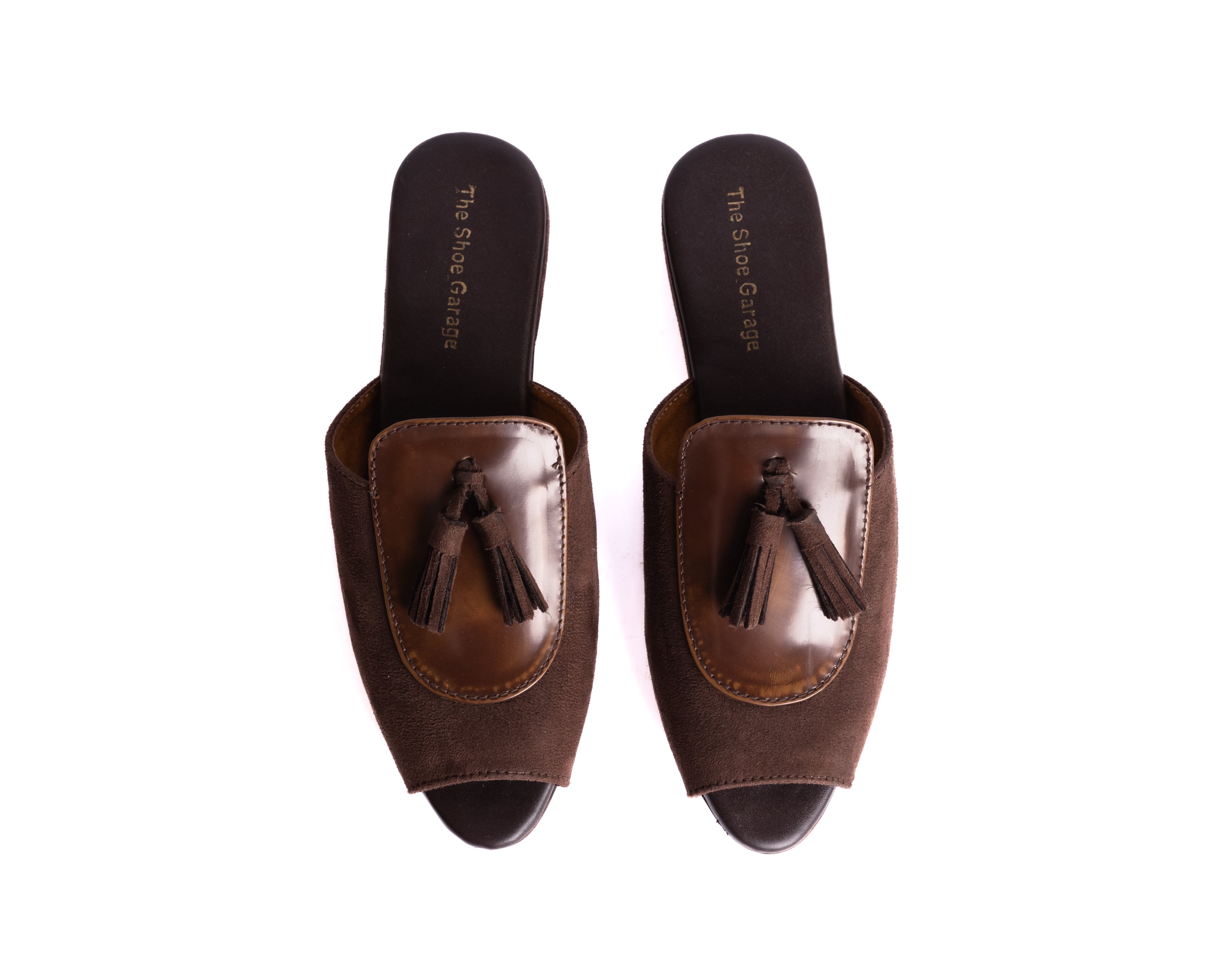 Tassel mule Open-Toe
