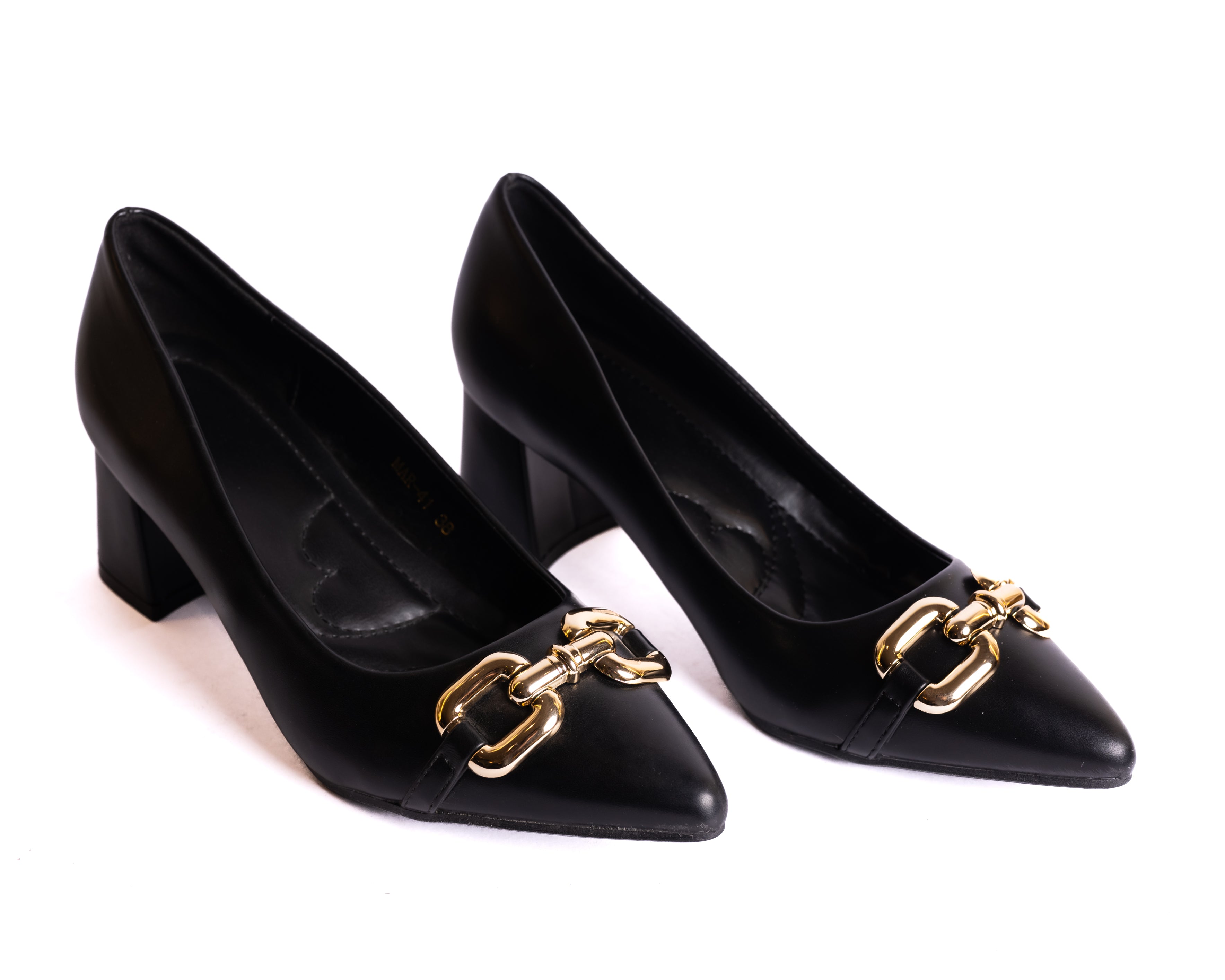 Chain-Link Pointed-Toe Ballet