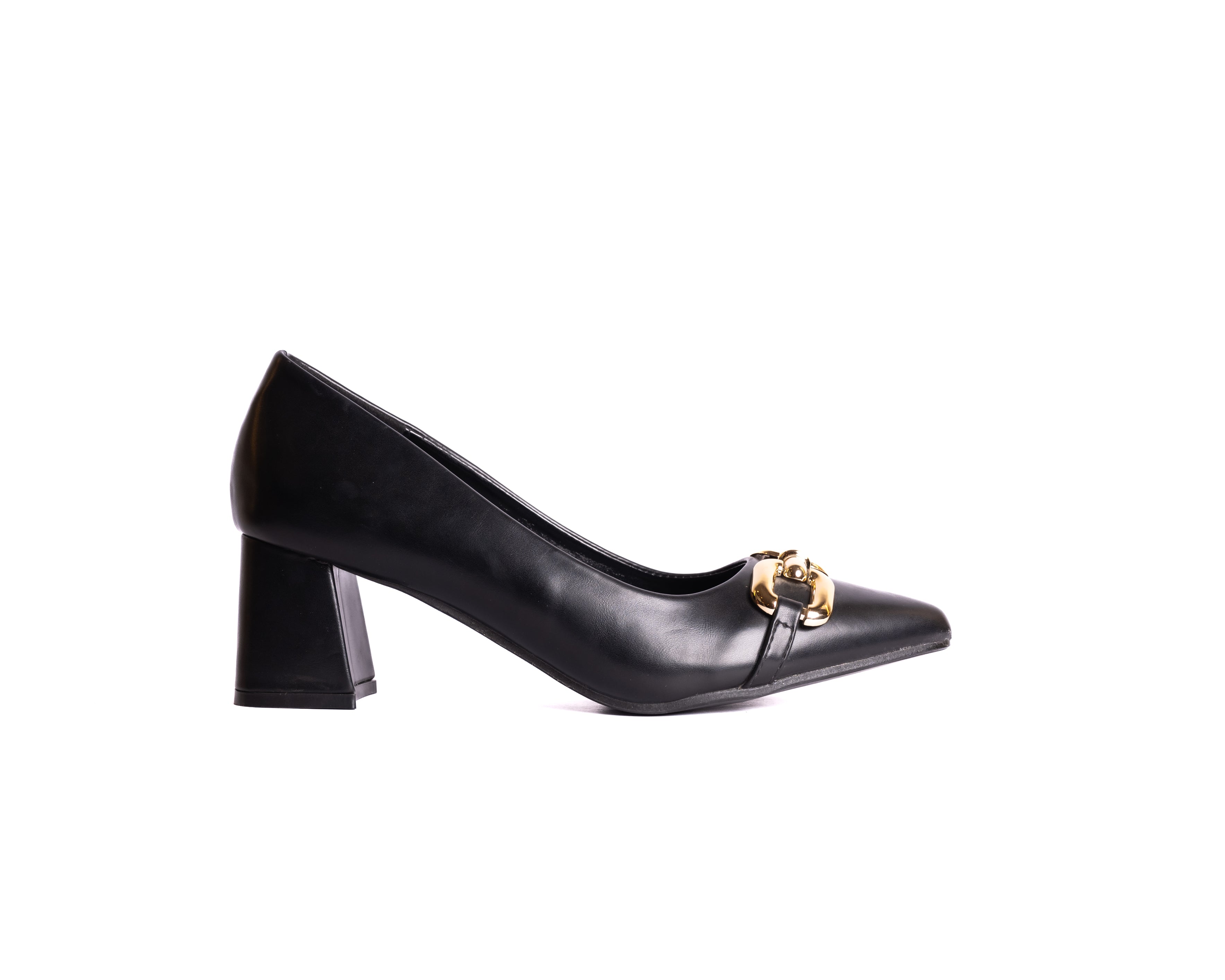 Chain-Link Pointed-Toe Ballet